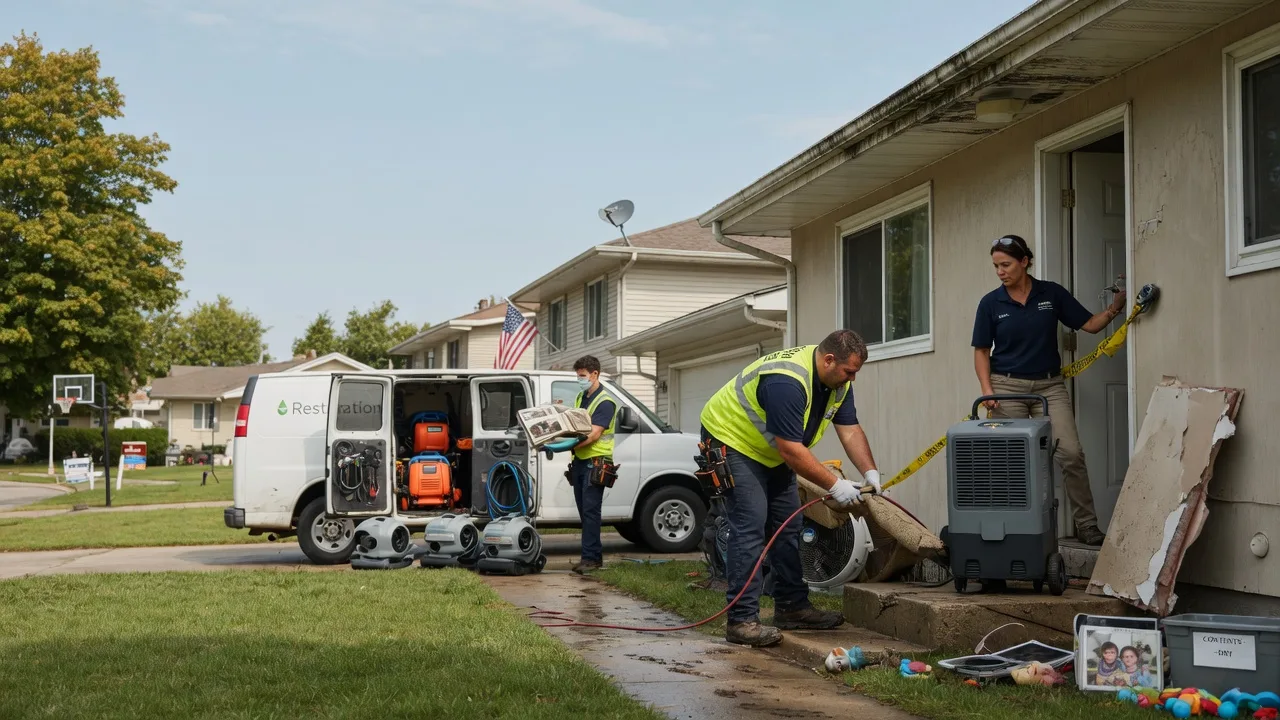Water Damage Restoration in Brenham, TX near me